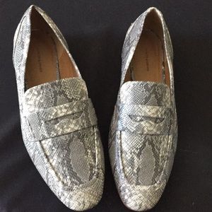 14th and Union snakeskin loafers